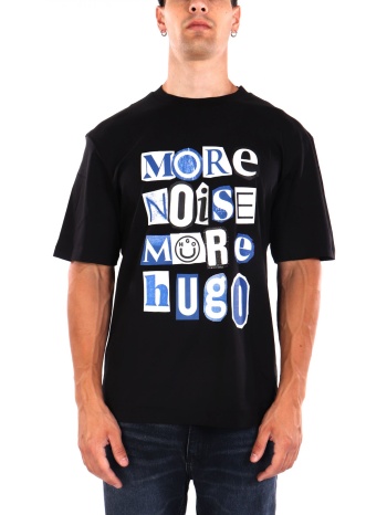 hugo blue τ-shirt notix μαυρο σε προσφορά