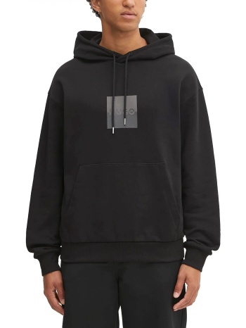 hugo φουτερ hoodie duspliter logo μαυρο σε προσφορά