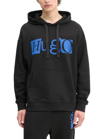 hugo blue φουτερ hoodie nildi μαυρο σε προσφορά