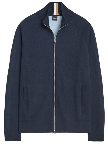 boss πλεκτο fullzip h-idino μπλε σε προσφορά
