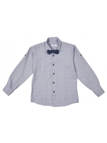 παιδικό πουκάμισο για αγόρι hashtag 239748-grey γκρί σε προσφορά