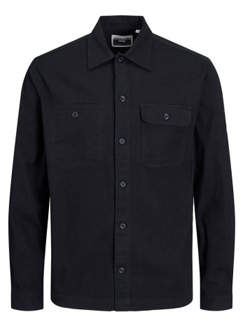 ανδρικό πουκάμισο jack & jones 12240366 μαύρο σε προσφορά