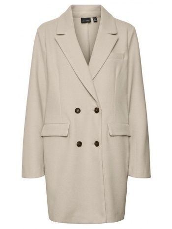 γυναικείο παλτό vero moda 10290107 μπεζ σε προσφορά