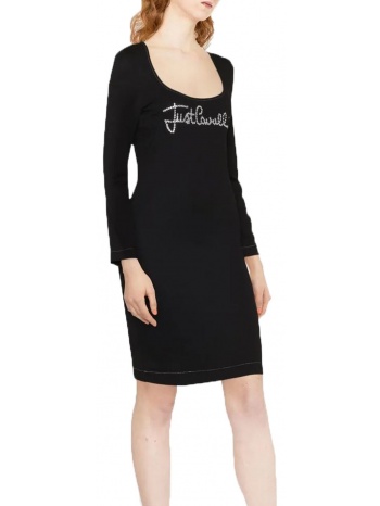 γυναικείο φόρεμα just cavalli s04ct1280-900 μαύρο σε προσφορά