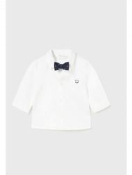 παιδικό πουκάμισο για αγόρι mayoral 13-02165-096 ασπρο
