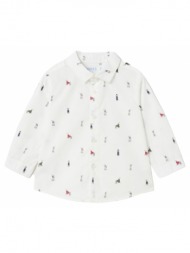παιδικό πουκάμισο για αγόρι mayoral 13-02176-051 ασπρο