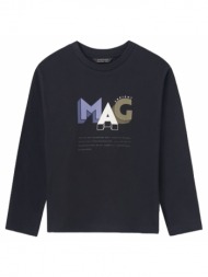 παιδική μπλούζα για αγόρι mayoral 13-07075-090 μαύρο