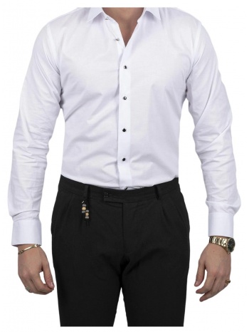 ανδρικό πουκάμισο dezign d-23476 άσπρο σε προσφορά