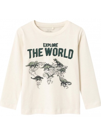 παιδική μπλούζα για αγόρι name it 13223255 εκρου σε προσφορά
