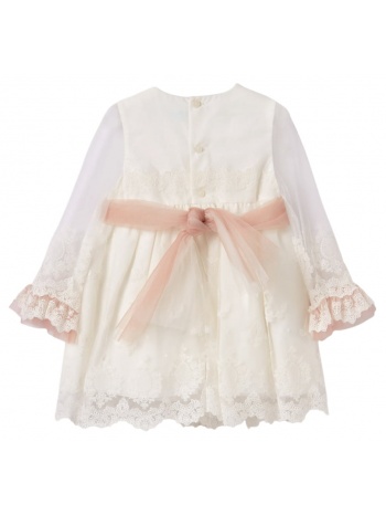 παιδικό φόρεμα για κορίτσι abel&lula 13-05501-001 ασπρο σε προσφορά