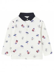 παιδική μπλούζα για αγόρι mayoral 13-02169-034 ασπρη