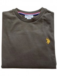 παιδική μπλούζα για αγόρι u.s. polo assn. 6654534502 χακί