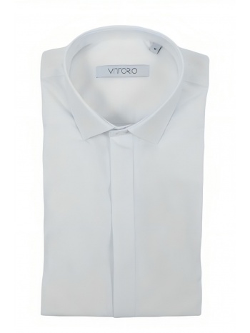 ανδρικό πουκάμισο vittorio artist 800-2324-042 άσπρο