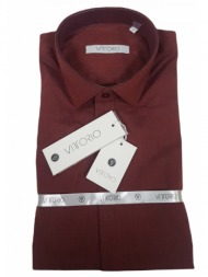ανδρικό πουκάμισο vittorio artist 800-2324-042 κεραμυδι