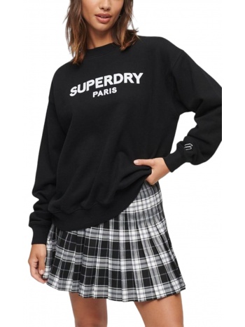 γυναικεία μπλούζα superdry w2011917a-02a μαύρη σε προσφορά