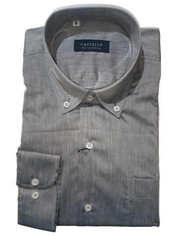 ανδρικό πουκάμισο castello 018-1006-220 γκρί σε προσφορά