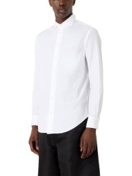 ανδρικό πουκάμισο emporio armani 8n1c091ni9z-0100 ασπρο