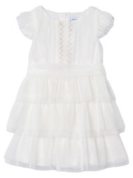 παιδικό φόρεμα για κορίτσι mayoral 24-03912-055 άσπρο