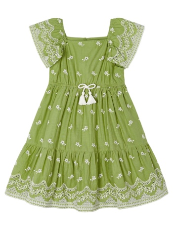 παιδικό φόρεμα για κορίτσι mayoral 24-03933-079 λαχανι σε προσφορά