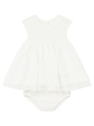 παιδικό φόρεμα για κορίτσι mayoral 24-01825-031 άσπρο