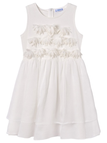παιδικό φόρεμα για κορίτσι mayoral 24-06968-086 άσπρο σε προσφορά