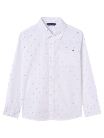 παιδικό πουκάμισο για αγόρι mayoral 24-06123-032 άσπρο σε προσφορά