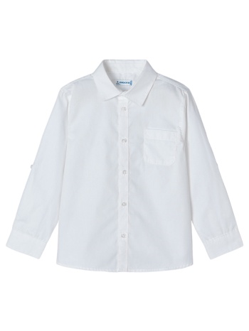 παιδικό πουκάμισο για αγόρι mayoral 24-00140-039 άσπρο σε προσφορά