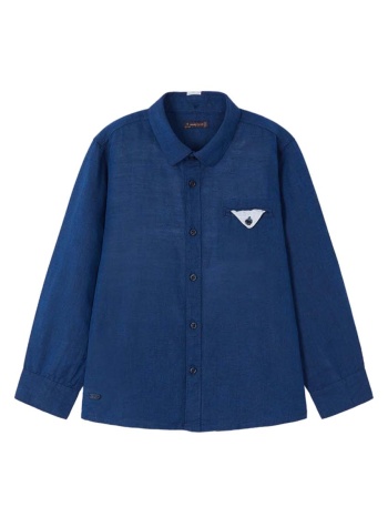 παιδικό πουκάμισο για αγόρι mayoral 24-03122-068 μπλε ραφ σε προσφορά