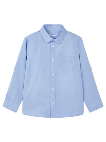 παιδικό πουκάμισο για αγόρι mayoral 24-00140-040 σιελ σε προσφορά