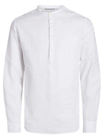ανδρικό πουκάμισο jack &jones 12251025-white άσπρο σε προσφορά