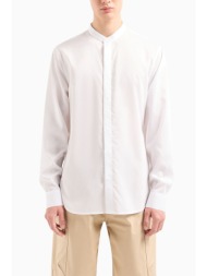 ανδρικό πουκάμισο armani exchange 3dzc19zn4cz-1100 ασπρο