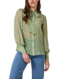 γυναικείο πουκάμισο enzzo 241039 πράσινο