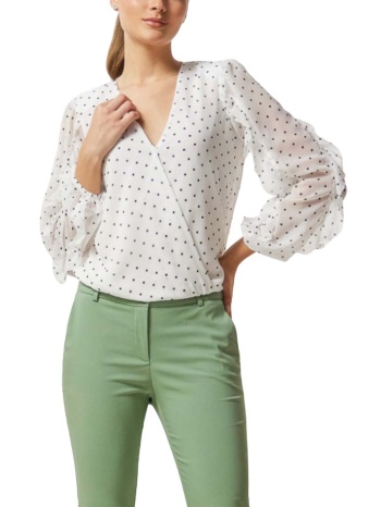 γυναικεία μπλούζα enzzo 241040 άσπρο σε προσφορά