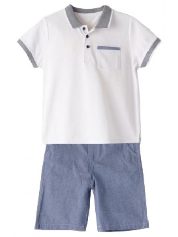 παιδικό σετ μπλούζα για αγόρι hashtag 242748 ασπρο σε προσφορά