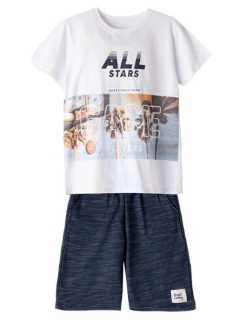 παιδικό σετ μπλούζα για αγόρι hashtag 242753 ασπρο σε προσφορά