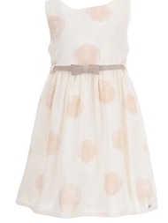 παιδικό φόρεμα για κορίτσι ebita 242204 άσπρο