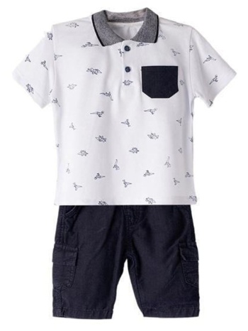 παιδικό σετ μπλούζα για αγόρι hashtag 242607 navy σε προσφορά