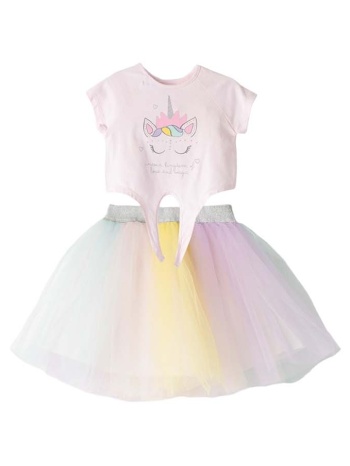 παιδικό σετ μπλούζα για κορίτσι ebita 242232 ροζ σε προσφορά
