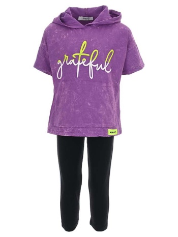 παιδικό σετ μπλούζα για κορίτσι ebita 242022 μωβ σε προσφορά