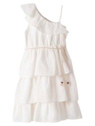 παιδικό φόρεμα για κορίτσι ebita 242078 άσπρο