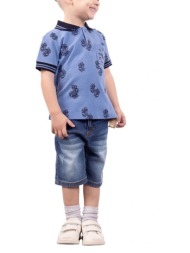 παιδικό σετ μπλούζα για αγόρι hashtag 242831 μπλε ραφ