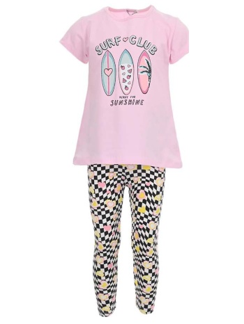 παιδικό σετ μπλούζα για κορίτσι ebita 242257 ροζ σε προσφορά