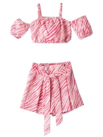παιδικό σετ μπλούζα για κορίτσι ebita 242046 φούξια σε προσφορά
