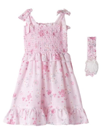 παιδικό φόρεμα για κορίτσι ebita 242249 ροζ σε προσφορά
