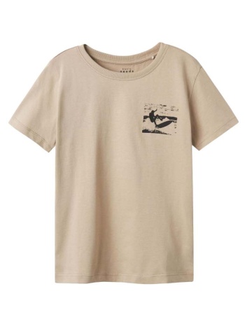 παιδική μπλούζα για αγόρι name it 13228237-purecashmere μπεζ σε προσφορά