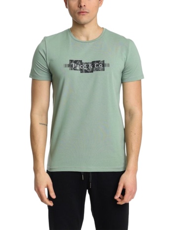ανδρική μπλούζα paco&co 2431003 πράσινο