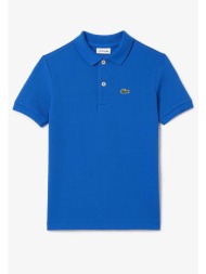 παιδική μπλούζα lacoste pj2909-ixw μπλε ρουά