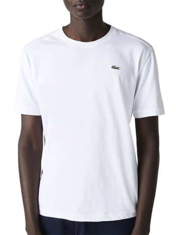 ανδρική μπλούζα lacoste 3th7618-001 ασπρο σε προσφορά