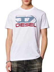 ανδρική μπλούζα diesel a125020grai-100 t-diegor-k74 ασπρο