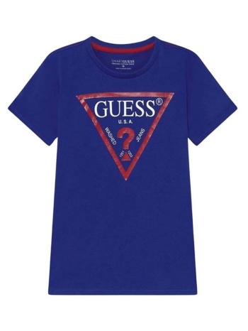 παιδική μπλούζα για αγόρι guess n73i55k8hm0-g739 μπλε ρουά
